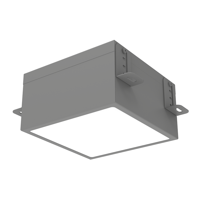 Светильник светодиодный ДВО-15Вт 4000К IP54 DL-Grill DALI CRI90 серый