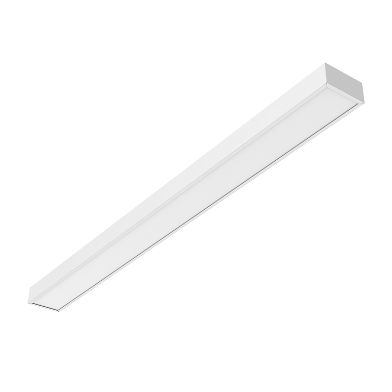 Светильник светодиодный E220 2.0 для образовательных учреждений 30 Вт CRI90 4000 K встраиваемый/накладной 1195х100х50 мм IP40 с опаловым рассеивателем