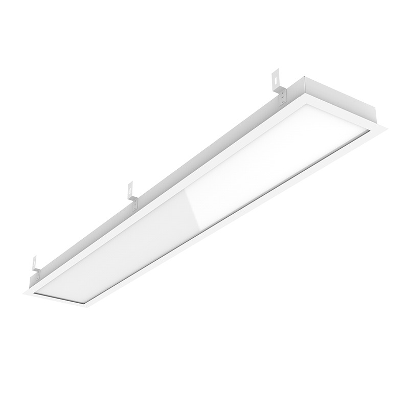 Светильник светодиодный E270/F 2.0 для образовательных учреждений 35 Вт CRI90 4000 К для Грильято 1215х207х50 мм (монтажный размер 1188х180 мм) с рамкой и рассеивателем опал DALI