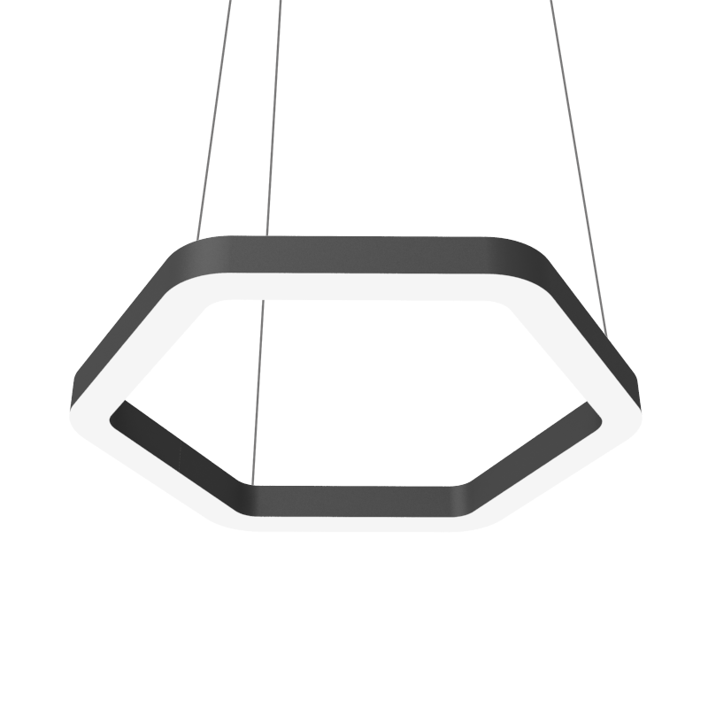 Светильник светодиодный ДСО-24Вт 3000К Enso G черный