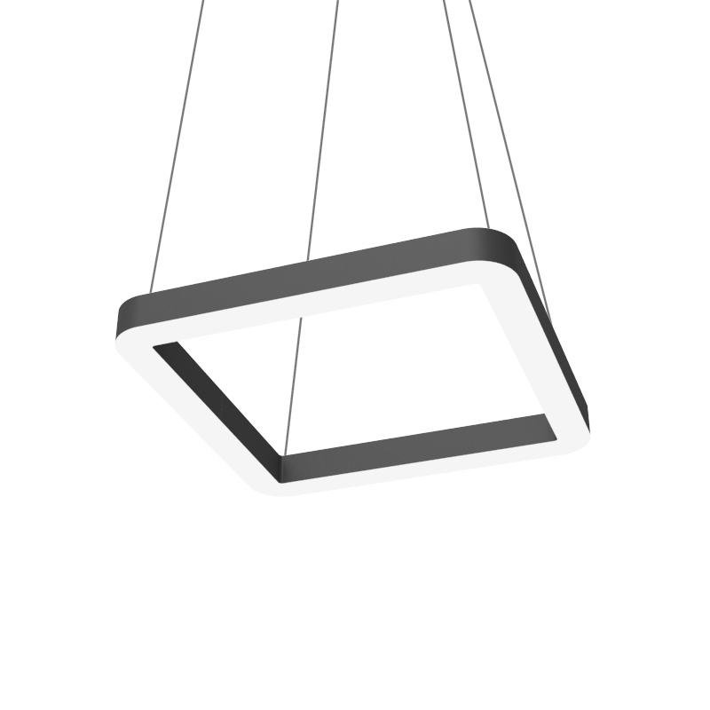 Светильник светодиодный ДСО-52Вт 4000К Enso Q черный