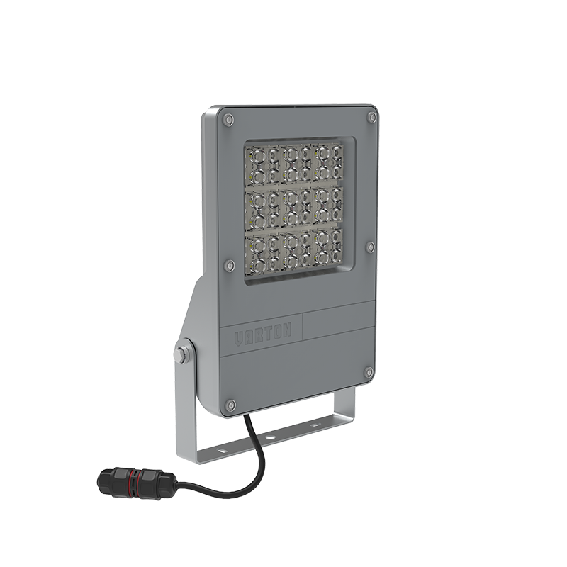 Светильник светодиодный прожектор FL-Sport 30 градусов 130 Вт 5000 К RAL7045 муар