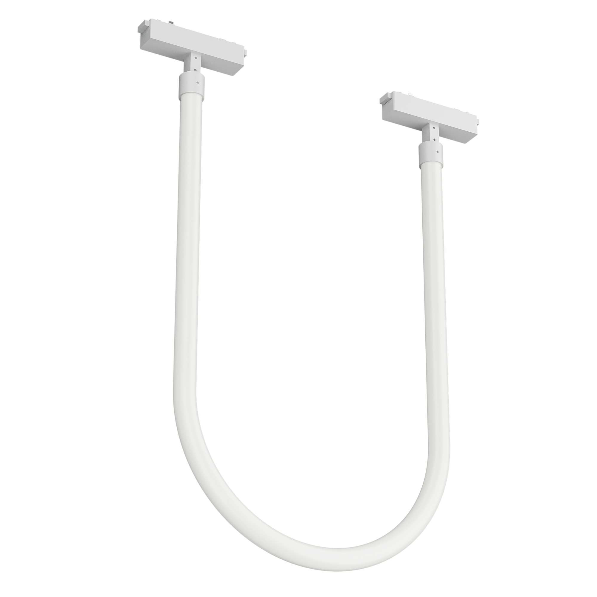 Светильник светодиодный трековый подвесной Flex Tube Opal L1000 для магнитной системы Galakti 244x26x565 мм 16 Вт 4000 K 360 град CRI>90 белый