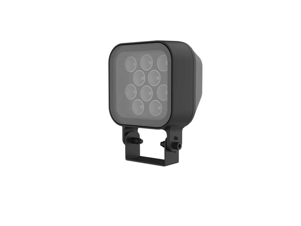 Светильник светодиодный архитектурный Frieze 2.0 XS 6Вт линзованный 10х60град 3000 К RAL9005 черный муар