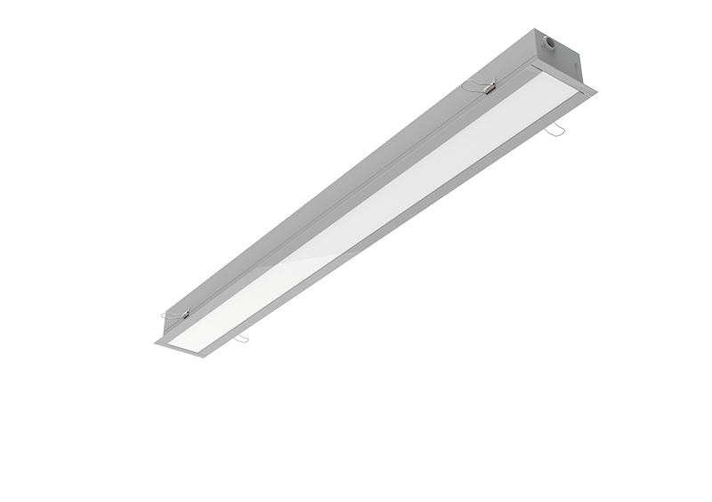 Светильник светодиодный ДВО-54Вт 4000К G-Line опал 1м Серый