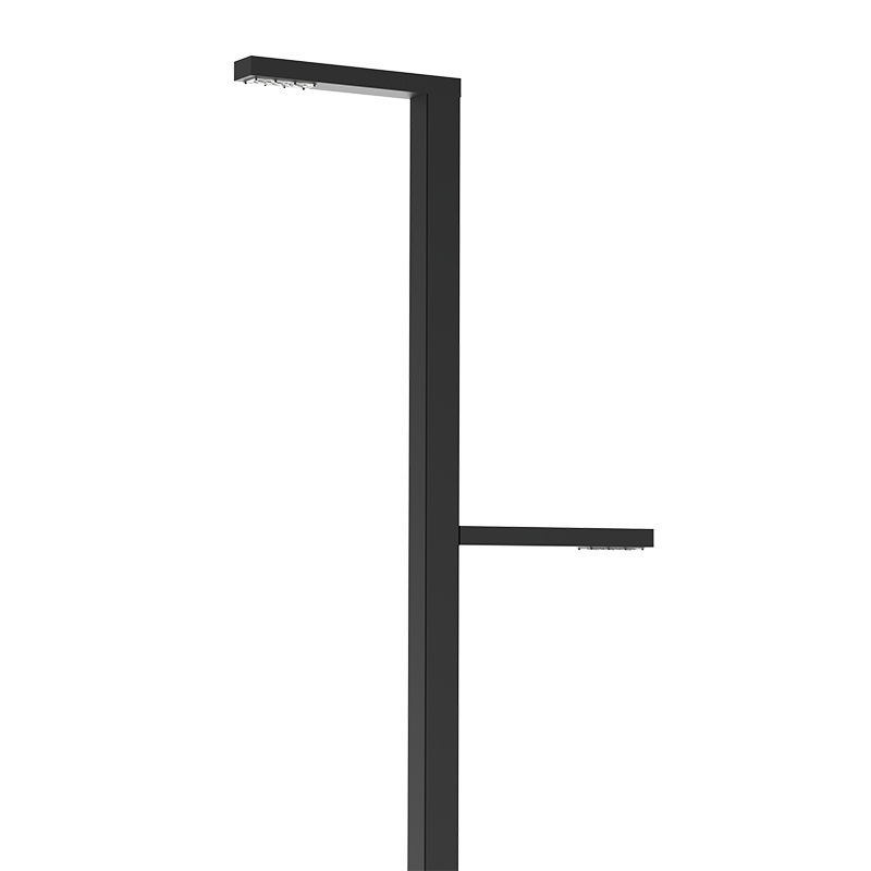 Система осветительная парковый Glight Z 2x30 Вт Garden 4000 К RAL9005 черный 6000 мм