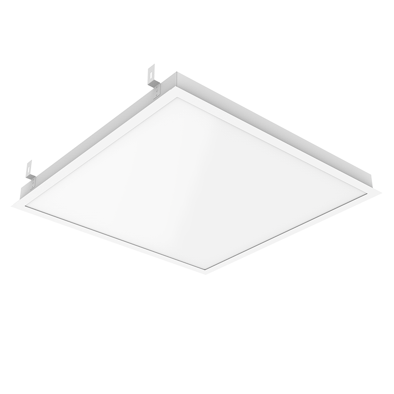 Светильник светодиодный GR070/F 2.0 50 Вт 4000 К 619х619х50 мм (монтажный размер 588х588 мм) с планками для подвеса и рамкой, равномерной засветкой и рассеивателем опал DALI