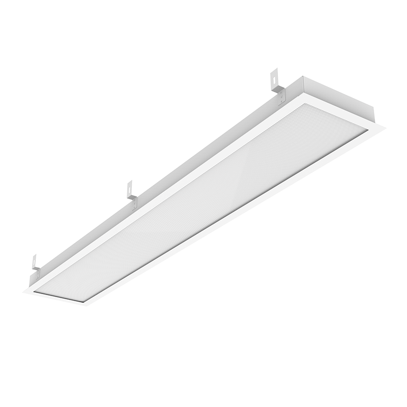 Светильник светодиодный GR350/F 2.0 35 Вт 5000 К 1219х325х50 мм (монтажный размер 1188х294 мм) с рамкой, планками для подвеса и рассеивателем призма