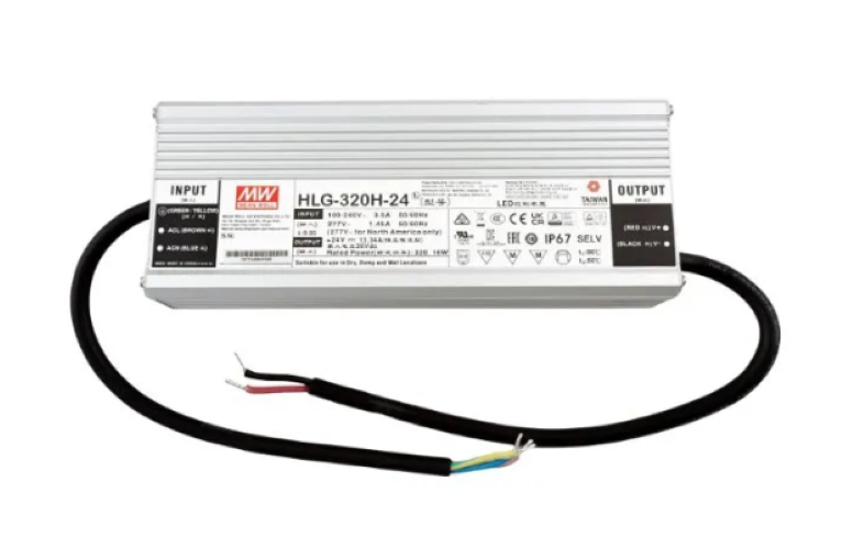 Драйвер 320Вт 24V для светодиодной ленты IP67 252x90x43.8 мм