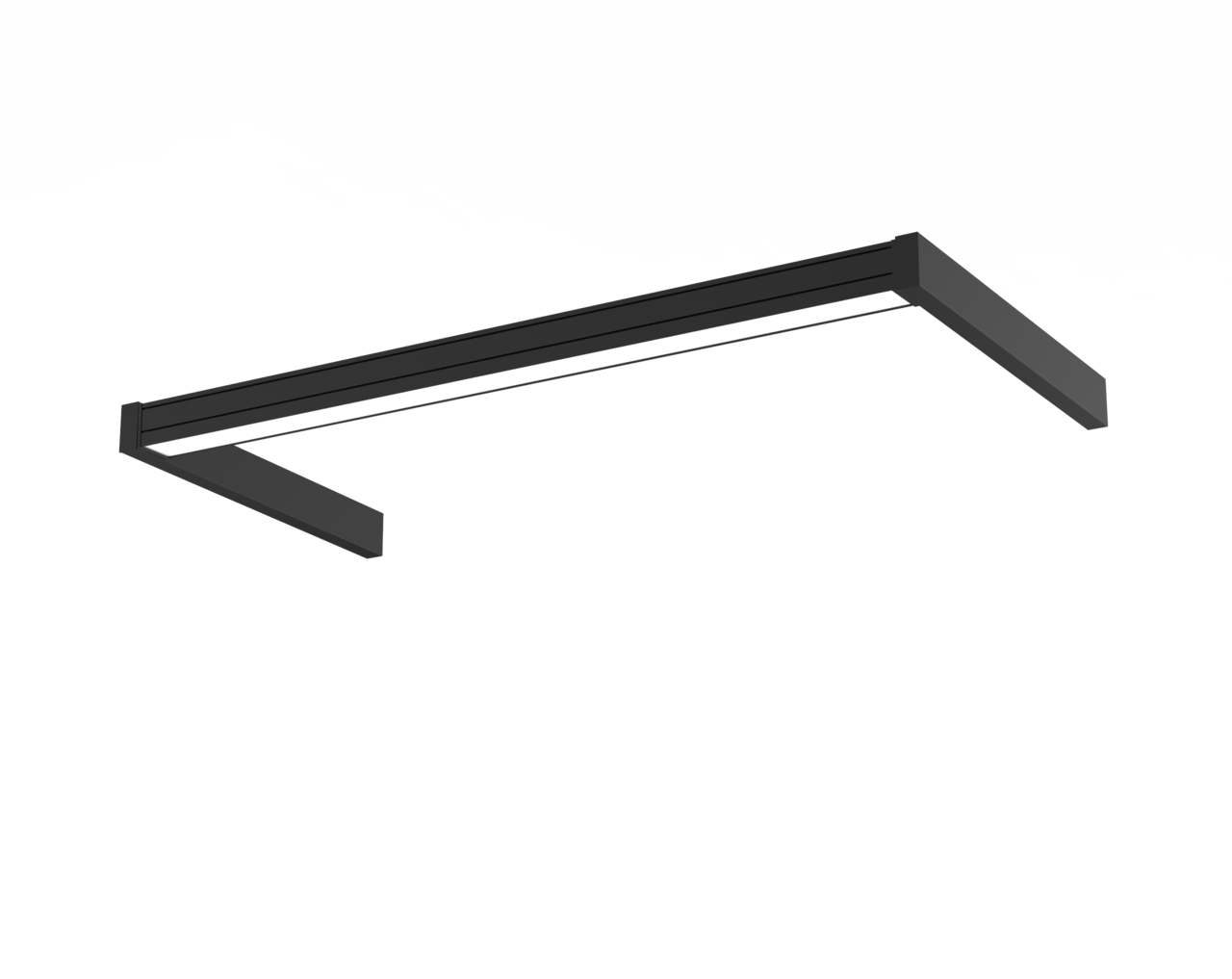 Светильник светодиодный Св-к Integral 35Вт CRI90 4000К 1,5м IP40 черный