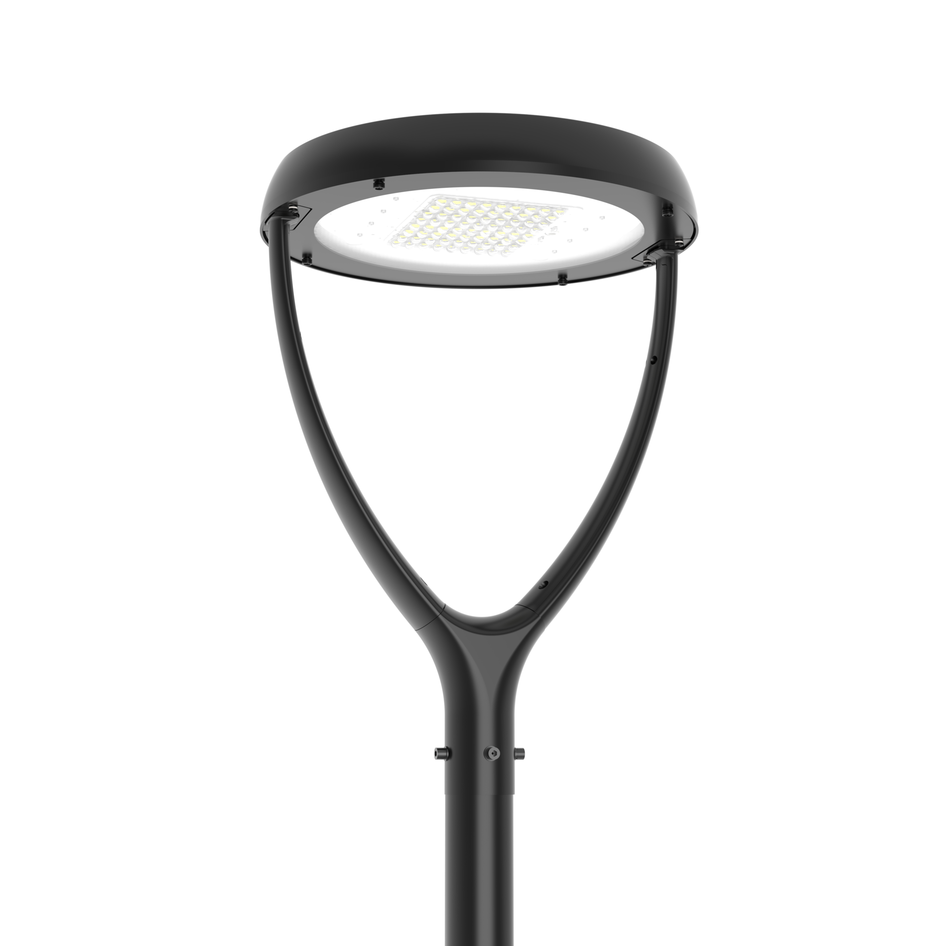 Светильник светодиодный IONIK Astra парк 100 Вт Garden Xtrem 5000К IP66 RAL9005 черный