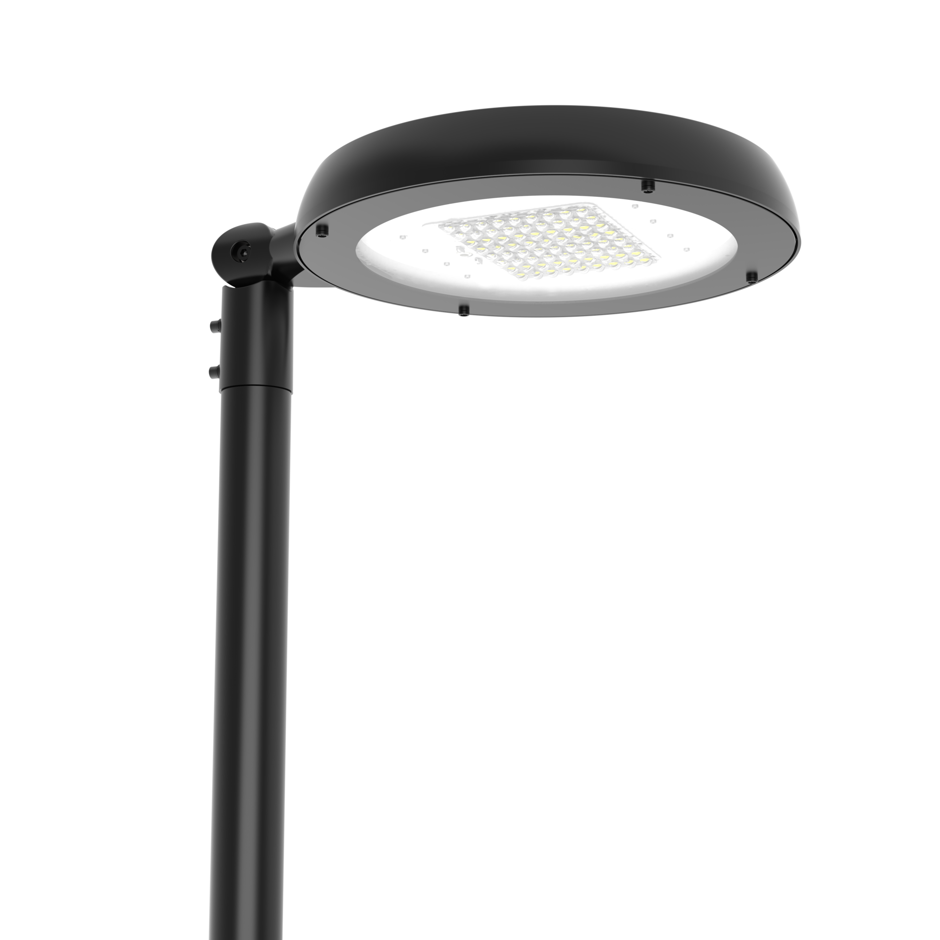 Светильник светодиодный IONIK Console парк 30 Вт Road 4000К IP66 RAL9005 черный