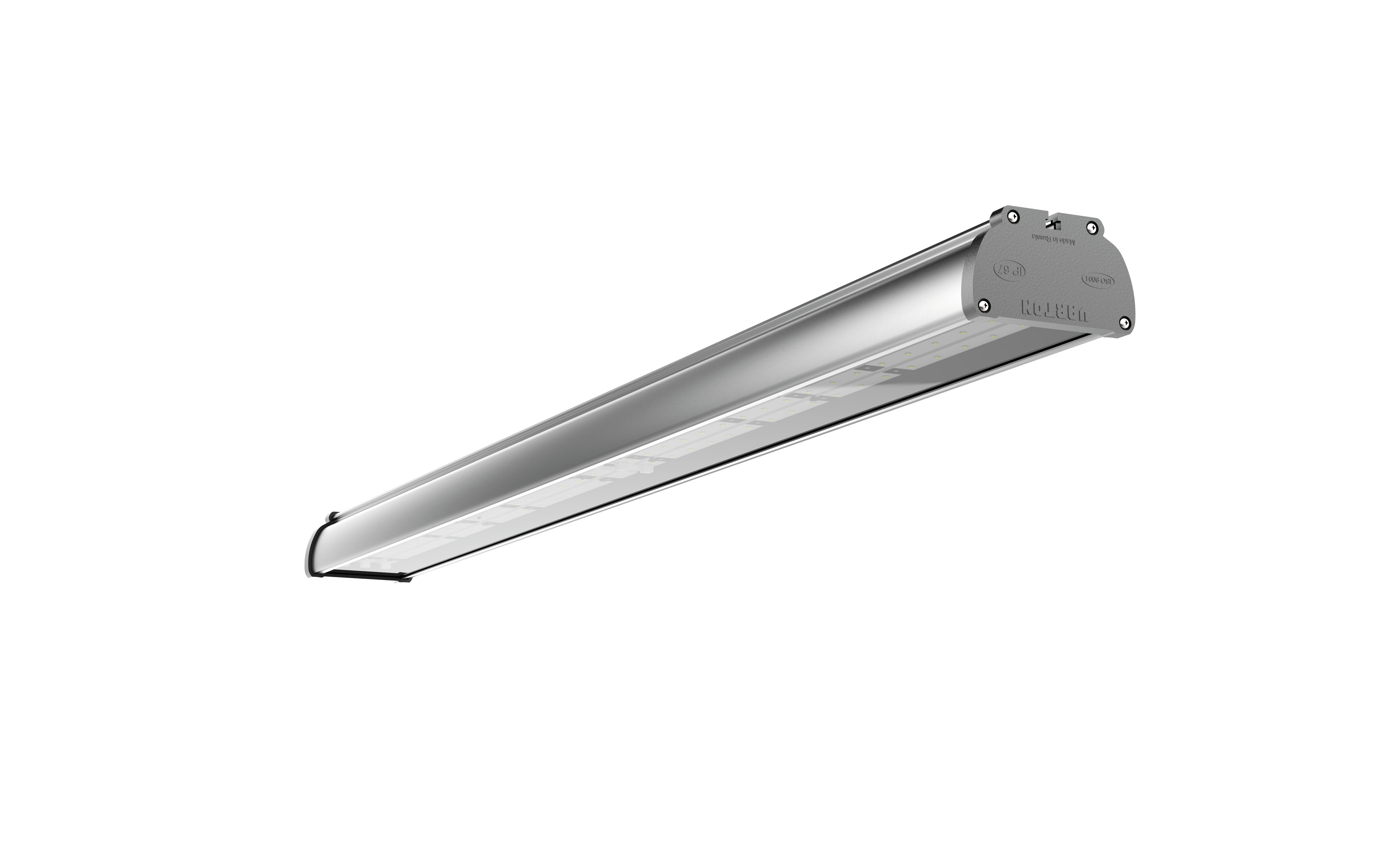 Светильник светодиодный BASIC АЙРОН промышленный IP67 1215х109х66   мм 30ВТ 5000К с акрил.рассеивателем