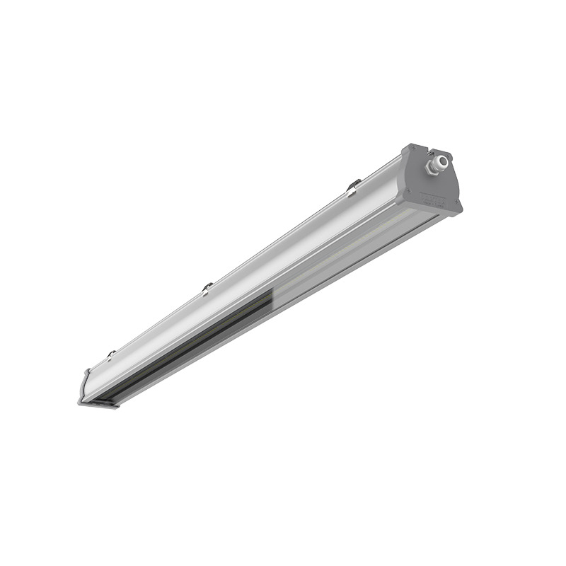 Светильник светодиодный Айрон GL 36 Вт 5000 К 1,0м класс защиты IP67 рассеиватель закаленное стекло аварийный автономный постоянного действия