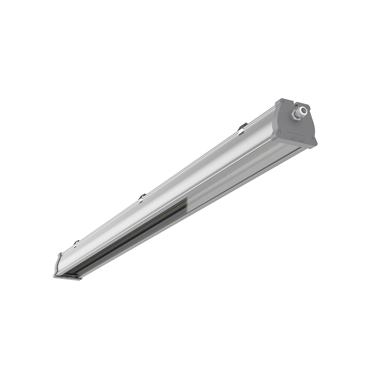 Светильник светодиодный Айрон GL 62 Вт 5000 K 1180х86х76 мм класс защиты IP67 рассеиватель закаленное стекло диммируемый по протоколу DALI