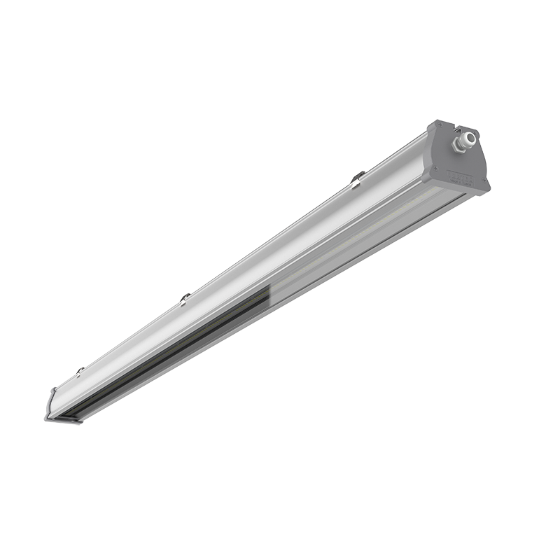 Светильник светодиодный Айрон GL 80 Вт 5000 К 1,5м класс защиты IP67 опаловый рассеиватель закаленное стекло DALI