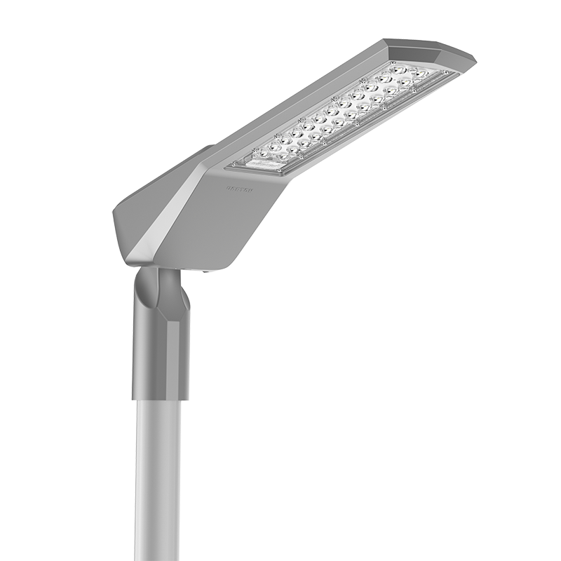 Светильник светодиодный уличный Levante M Plaza 80 Вт кронштейн 60 мм 4000 K RAL7045 серый муар