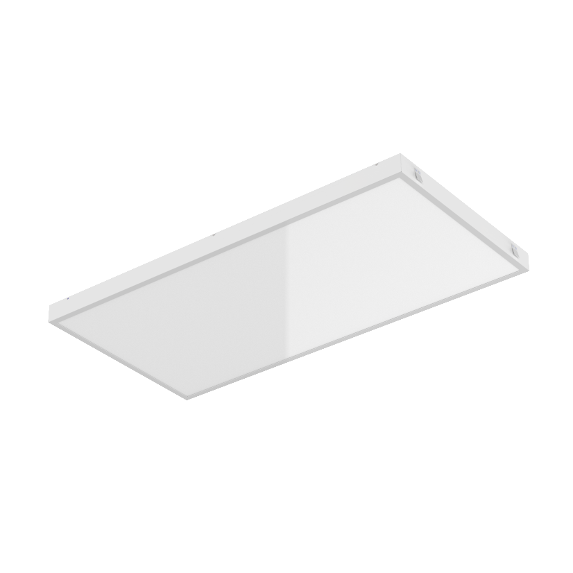 Светильник светодиодный для потолка Ecophon Focus DS 1200?600?57 мм 50 Вт 4000 K с опаловым рассеивателем IP40 с равномерной засветкой аварийный автономный постоянного действия (1 час)