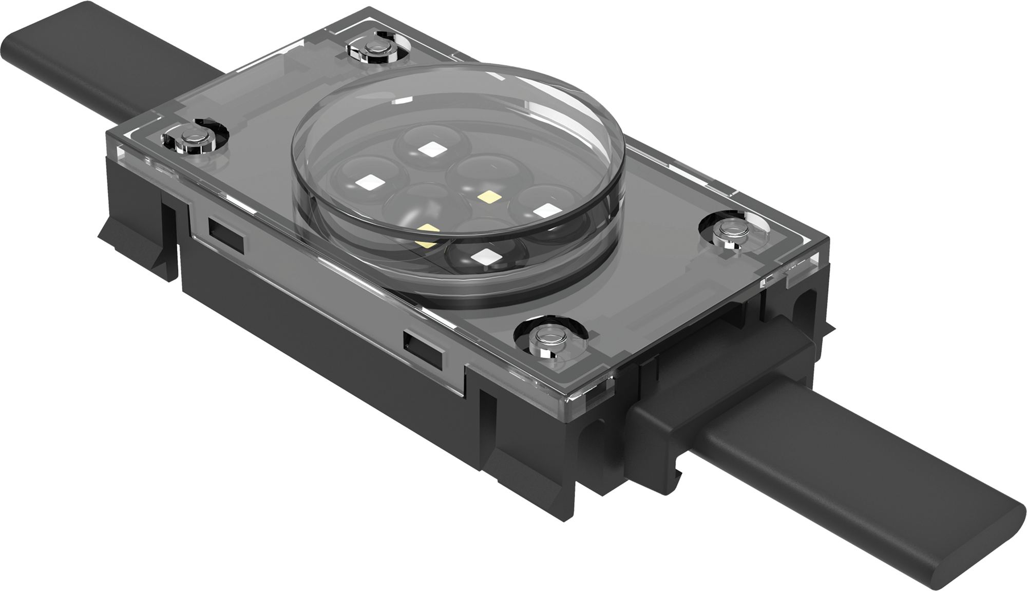 Светильник архитектурный Pixo 1,8 Вт DMX с прозрачным рассеивателем ПММА 4000K черный