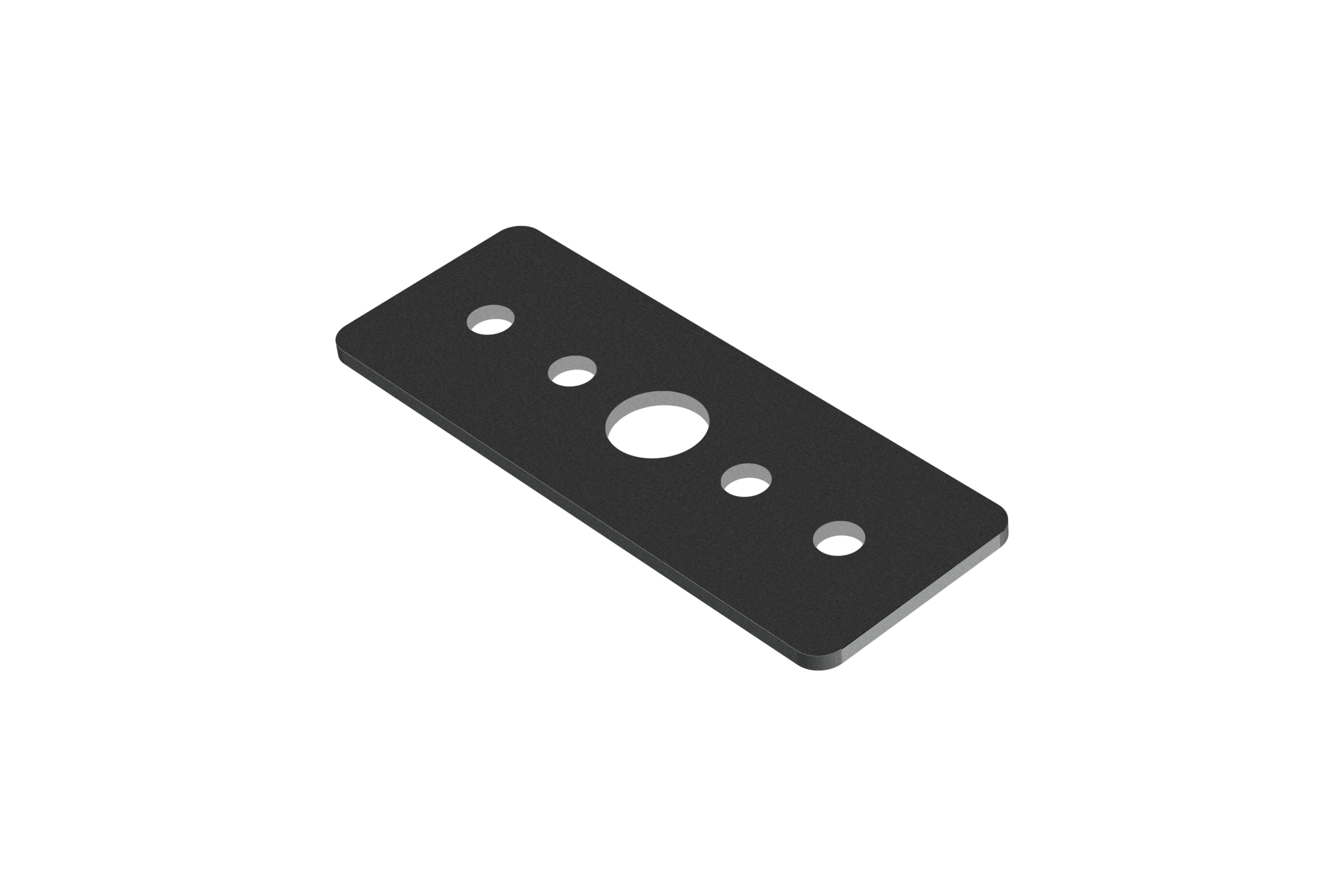 Соединитель механический для шинопроводов для магнитной системы Galakti 50x22x1 мм черный