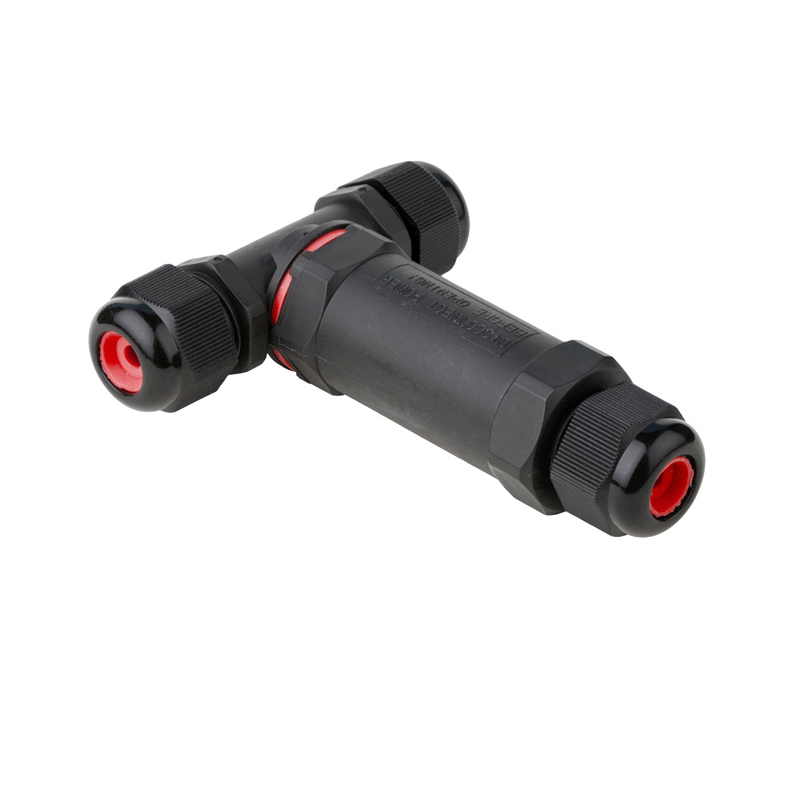 Соединитель Т-образный правый (внешний) черный