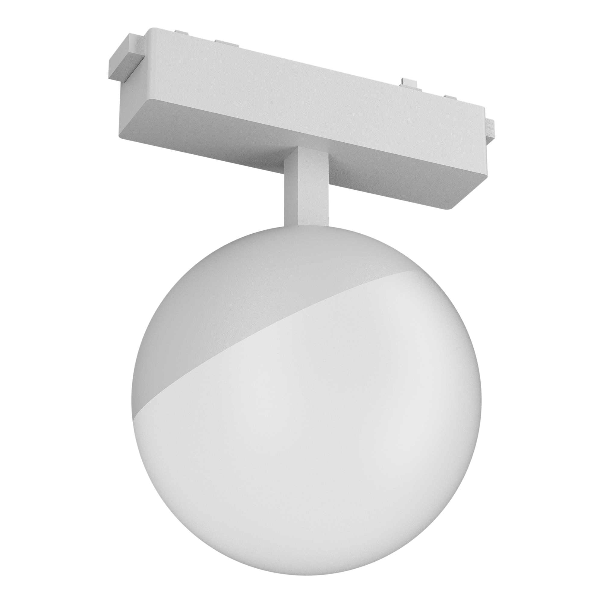 Светильник светодиодный трековый подвесной Sphere d100 для магнитной системы Galakti 122x100x223 мм 6 Вт 3000 K белый CRI>93