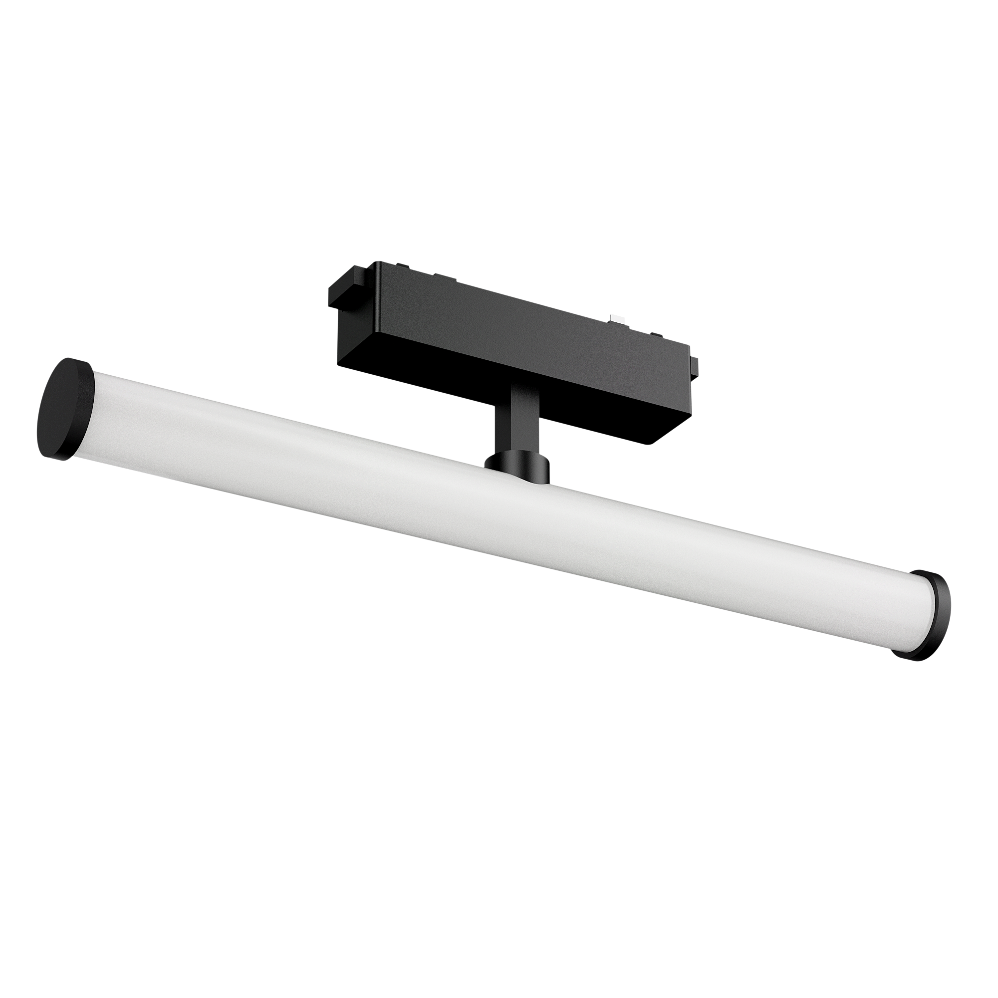 Светильник светодиодный трековый Tube Opal L300 для магнитной системы Galakti 300x26x87 мм 10 Вт 3000 K CRI>90 черный