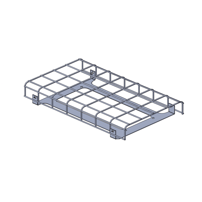 Решетка защитная для Vault 12W 450х260х60мм белая с креплениями