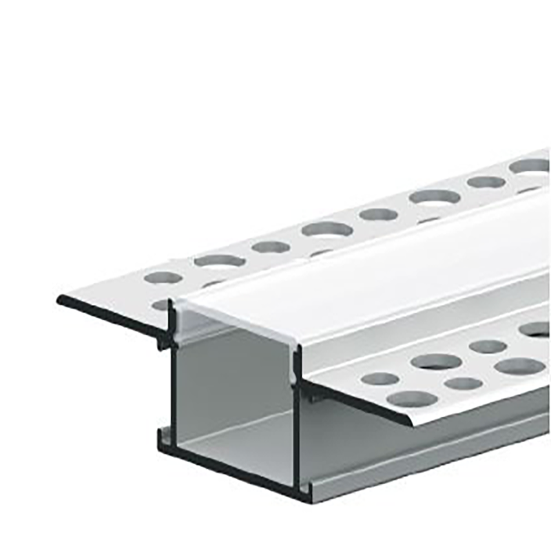 Профиль алюминиевый для встраивания в ГКЛ 2000х88х17мм (46.7х17.9мм, площадка для ленты 37.2мм)