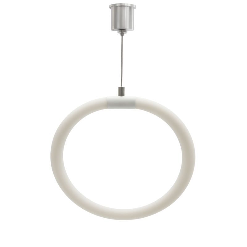 Подвес пластиковый коннектор для формирования кольца с использованием  LED ленты ВАРТОН 360