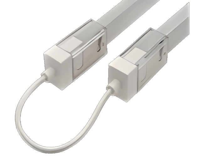 Разъем гибкий с проводом для LED ленты NEON 1120 HB IP65 (1шт)