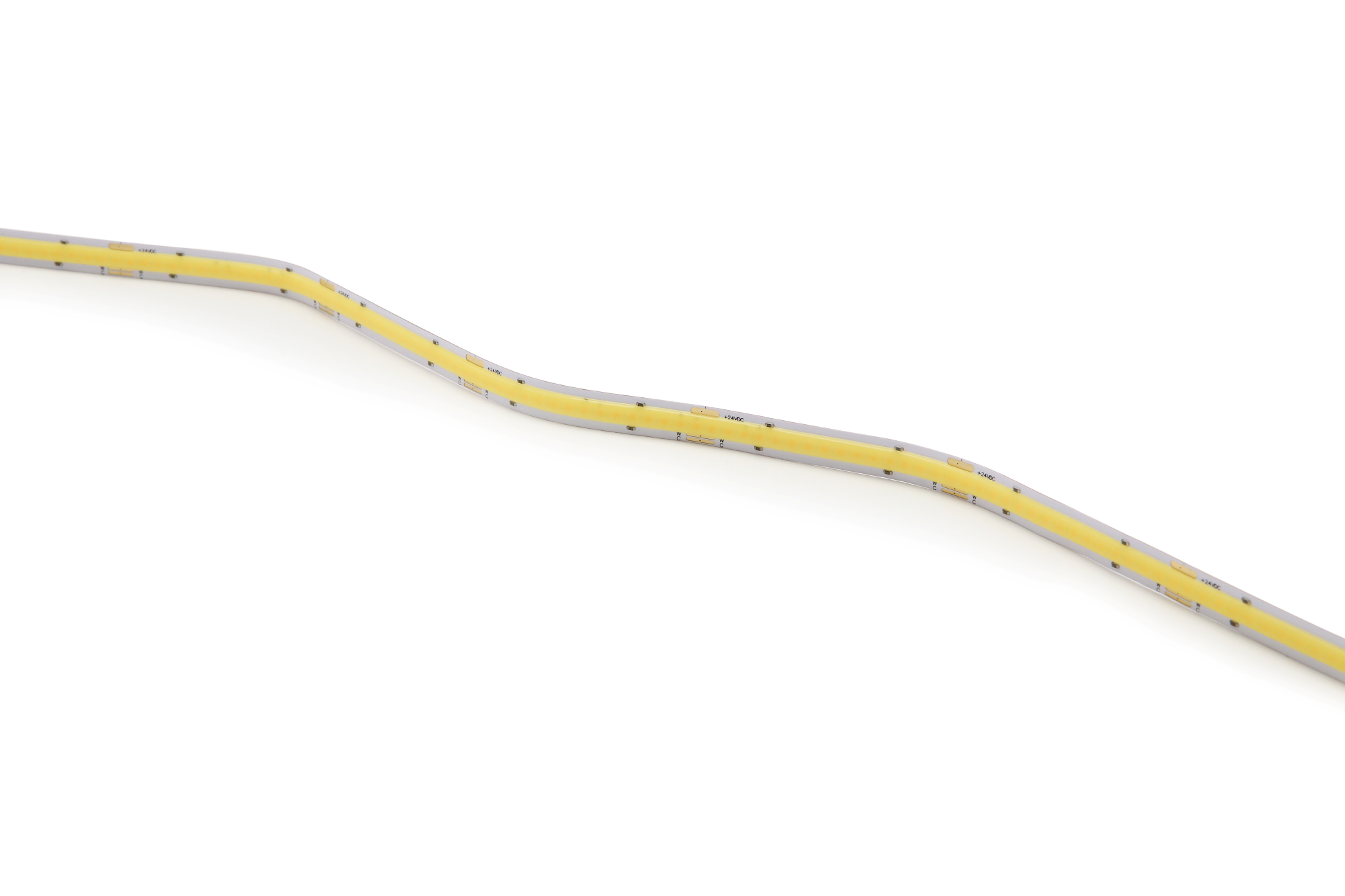 Лента LED 12W/m 24V 3000K 5m х10 mm IP20 SMD COB 528LED/m (упаковка 5м)