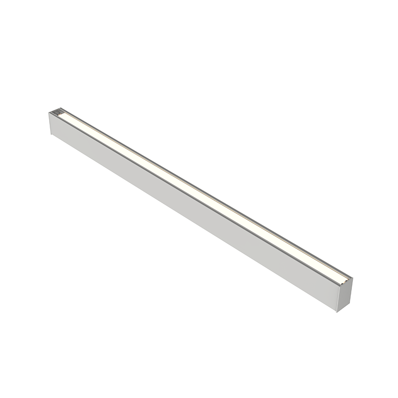 Светильник светодиодный X-line 1,5 м 45 Вт Up&Down одиночный подвесной 1499x63x100 мм IP40 RAL9003 белый муар Tunable White (3000-6500K) с рассеивателем OPAL с декоративным проводом 2 м и комплектом подвесов 2 м диммируемый по протоколу DALI