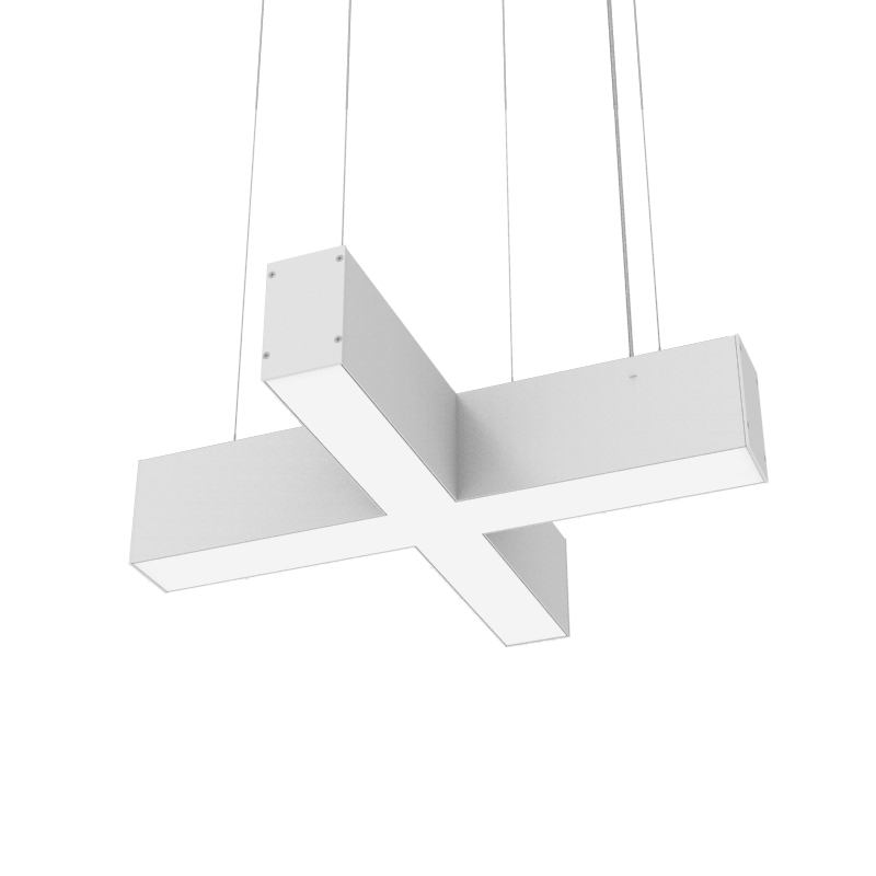 Светильник светодиодный ДСО-20Вт 4000К X-Line X-образный белый