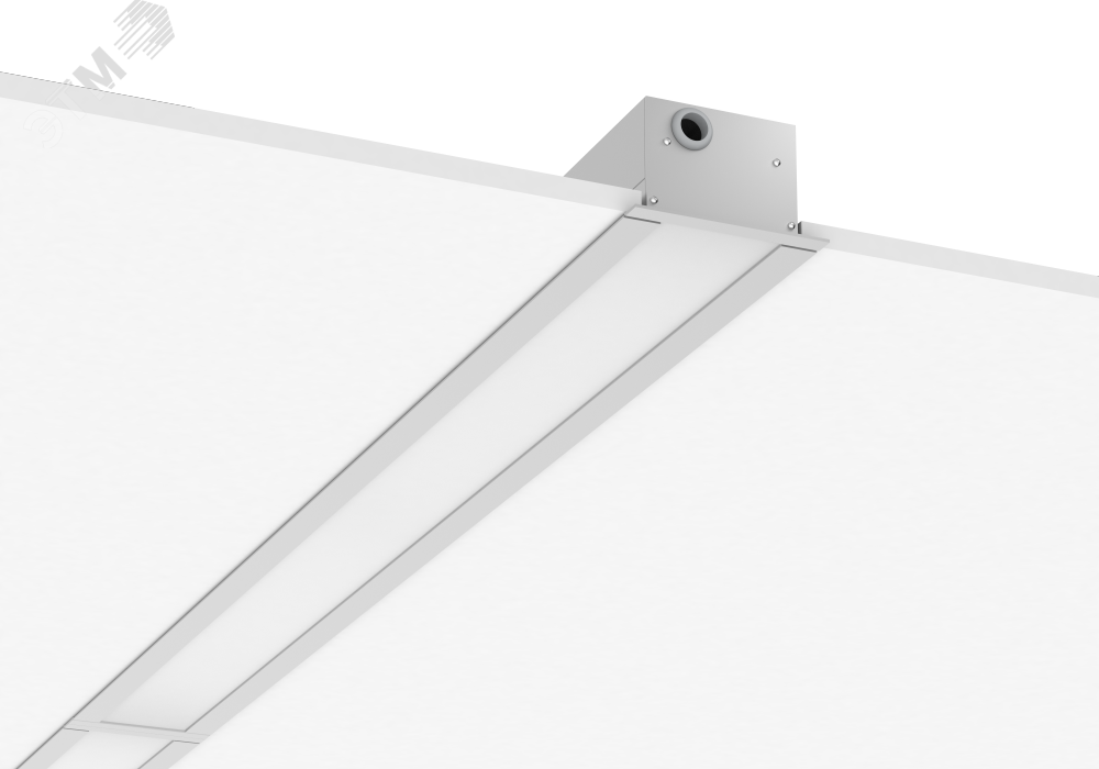 Светильник светодиодный ДВО-36Вт 4000К G-Line опал 1м Белый артикул V1 ...