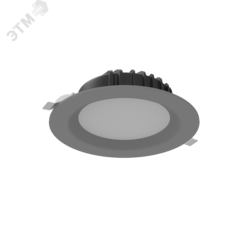 Светильник светодиодный ДВО-25Вт 2700..5700К DL-01 серый DALI Tunable White V1-R0-70083-10D01-54025TW Вартон - превью 2