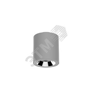 Светильник светодиодный ДПО-12Вт IP20 1300Лм 4000К DL-02 Tube серый матовый