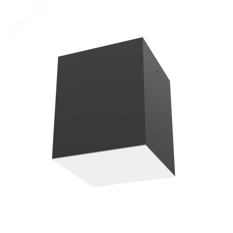 Светильник светодиодный DL-Box накладной 15Вт 3000К 140x140x170мм черный муар с рассеивателем опал V1-R0-90819-20000-2001530 Вартон - превью 2