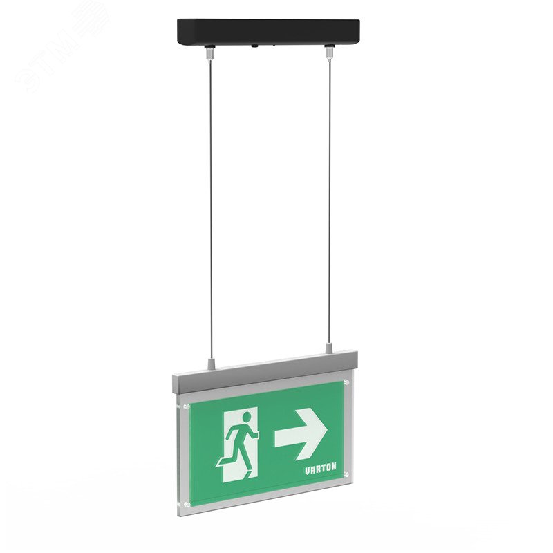 Изображение товара Указатель световой Flip-подвесной 3W IP40 для эвакуации