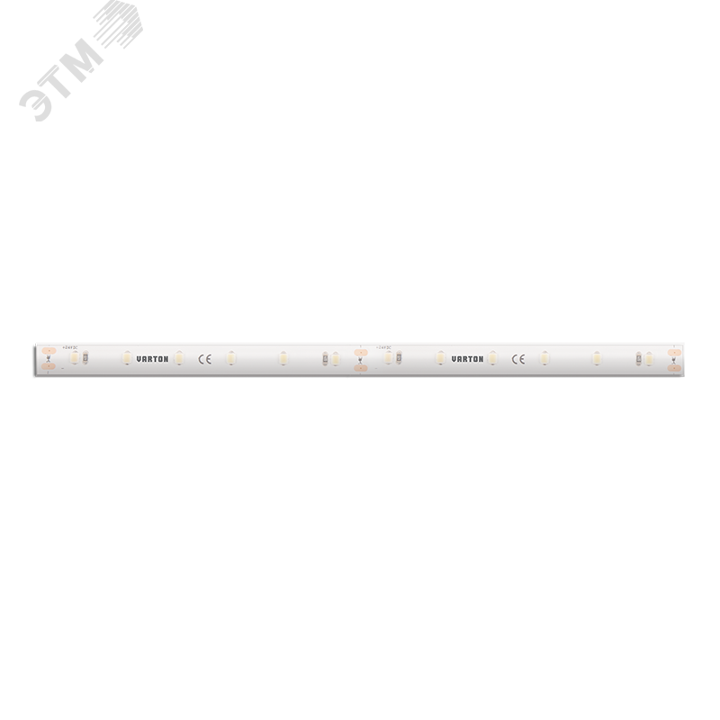 LED лента  9,6W/m 24V 3000K 10m x8mm IP68 SMD3528 120 LED/м (упаковка 10м) VLS-68-096-3528-08-120-30 Вартон