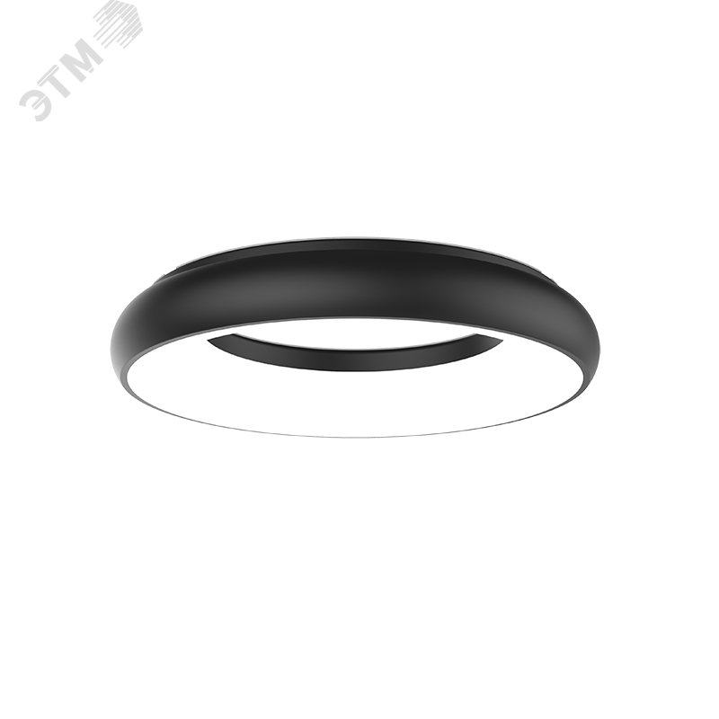 Светильник светодиодный ДПО/ДСО-25Вт IP40 1800Лм 3000К NIMBUS черный рас-ль опал