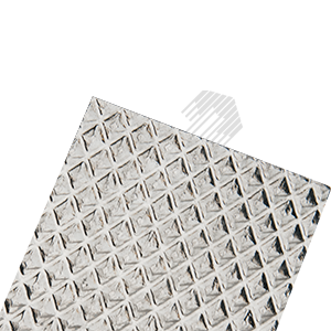 Рассеиватель призма стандарт для грильято/накладных (580х580 мм) 2 шт в упаковке V2-R0-PR00-00.2.0003.25 Вартон - превью 2