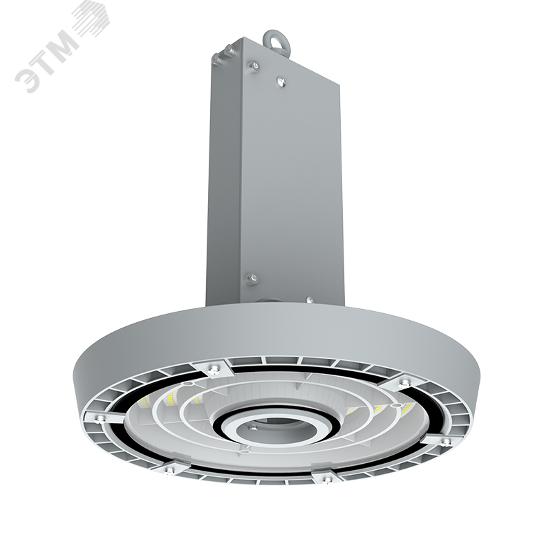 Светильник светодиодный ДСП-150Вт 5000К R2 GL 120 град. серый артикул ...