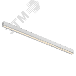 Светильник светодиодный трековый линейный Comfort L555 для магнитной системы Galakti 445х26х24 мм 30 Вт 4000 K 24 град CRI>90 белый - фото 1