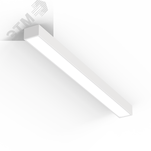 Светильник светодиодный A220 3.0 офисный 30 Вт встраиваемый/накладной CRI90 4000К 1195x100x70 мм IP40 с равномерной засветкой рассеиватель опал - фото 1