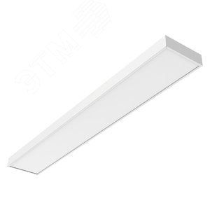 Светильник светодиодный ДВО/ДПО-E270 Basic 37Вт 3000K 1195х180х50 мм IP40 опал EM - фото 1