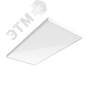 Светильник светодиодный A300 2.0 офисный встраиваемый/накладной 1195х595х50мм 70 Вт 3000 К IP40 с рассеивателем опал DALI - фото 1