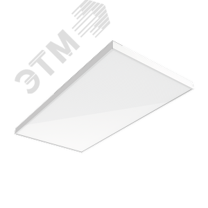 Светильник светодиодный A300 2.0 офисный встраиваемый/накладной 1195х595х50мм 70 Вт 5000 К IP40 с рассеивателем призма DALI - фото 1