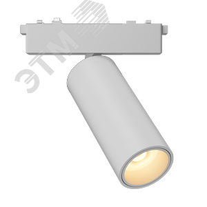 Светильник светодиодный трековый Accent d45 для магнитной системы Galakti 122x26x155 мм 12 Вт 3000 K CRI>90 белый - фото 1