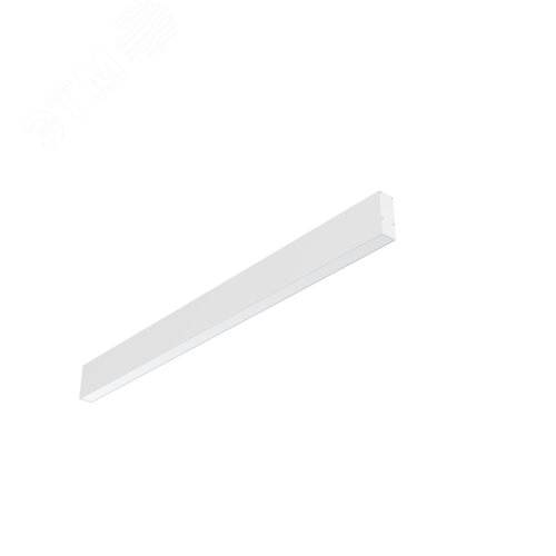 Светильник светодиодный Angusta High 761x35x90мм накладной 16 Вт 4000 К IP40 RAL9003 белый муар с рассеивателем опал - фото 1